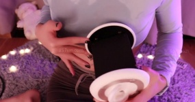 B站 蛇蛇助眠 asmr  精油