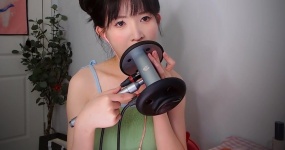 B站 芝麻对辣 asmr  湿热含耳朵略略略
