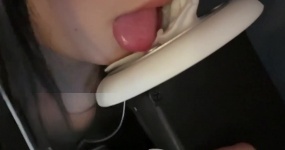 今天又变好看了 侧视角深入舌压 棉片堵耳