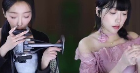 酥酥学姐 芦荟洗手搓手 舔耳