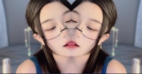 桃桃奶冻咩 小舌头咕叽咕叽