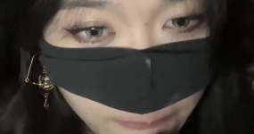 居居要睡了 第一次棒棒糖口腔音（这口罩的意义在哪🧐）