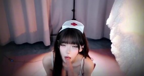 溪子cc 护士服