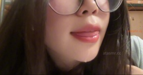 昕昕子的助眠窝 伸舌头让口水自己流下来➕弹舌