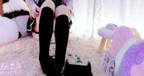 兰兰小苍 周防有希_黑巧♥️嗷呜_吹气_甜耳_黑巧足音摩擦_黑巧足音按摩