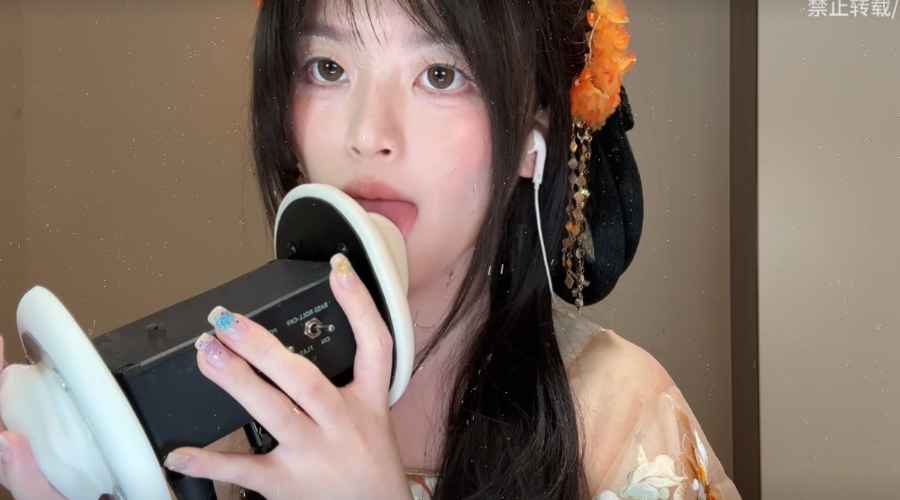 椰椰拿铁助眠 中秋汉服吐息天鹅